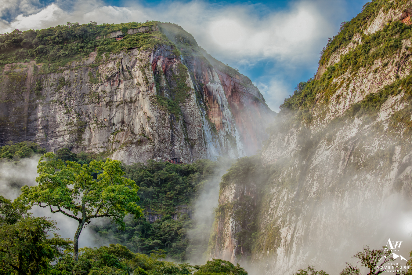 Destination Wedding Brazil  3-day Waterfall Elopement Package