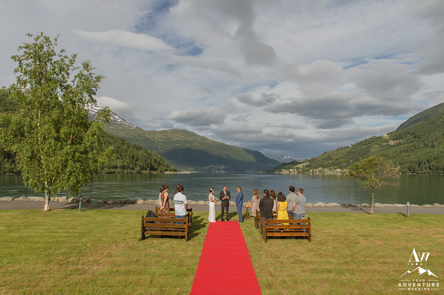 Wedding Ceremony in Loen Norway