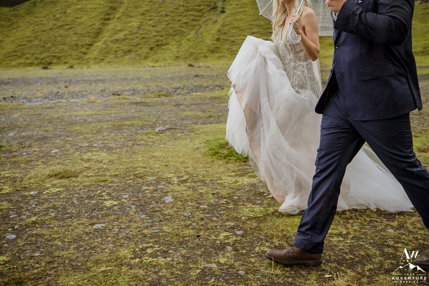 Iceland Waterfall Wedding
