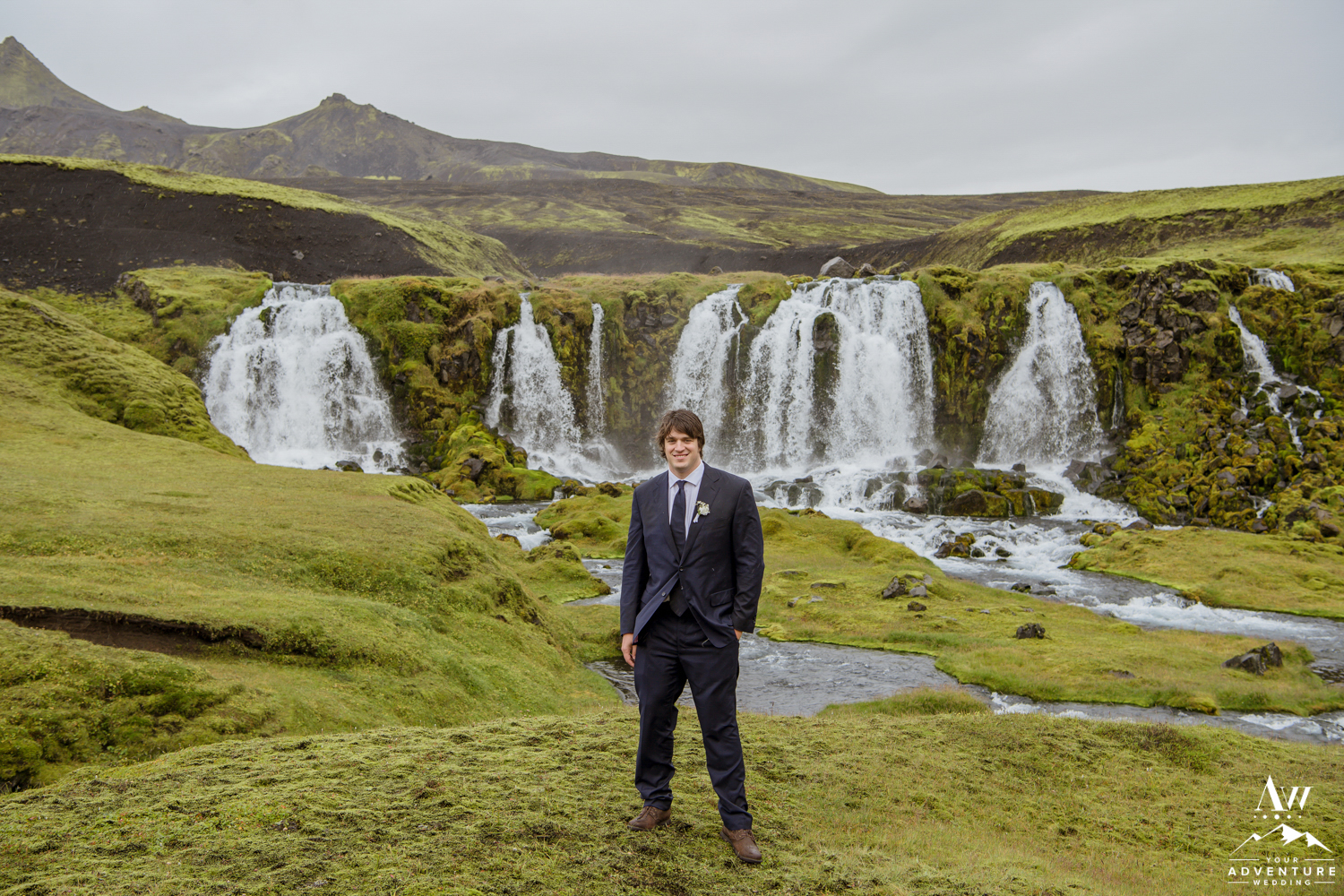 Wedding at a Secret Waterfall