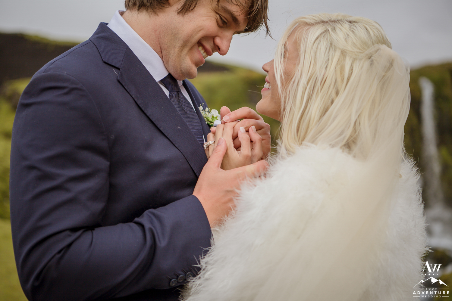 Intimate Iceland Wedding Photos