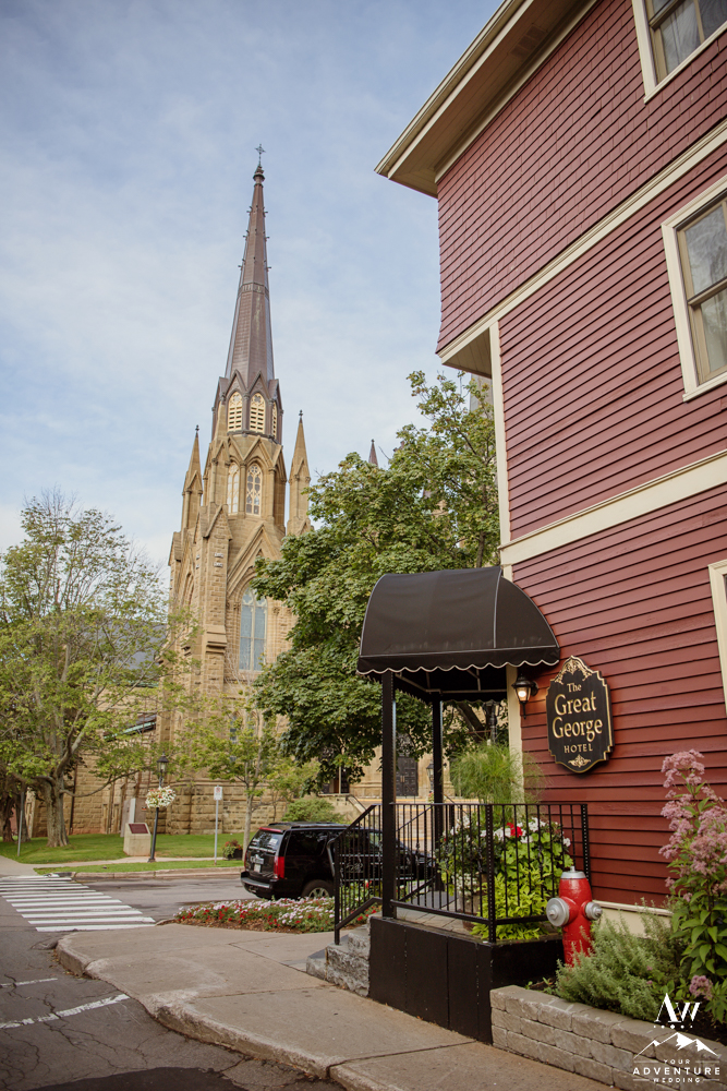 The Great George PEI Wedding Location