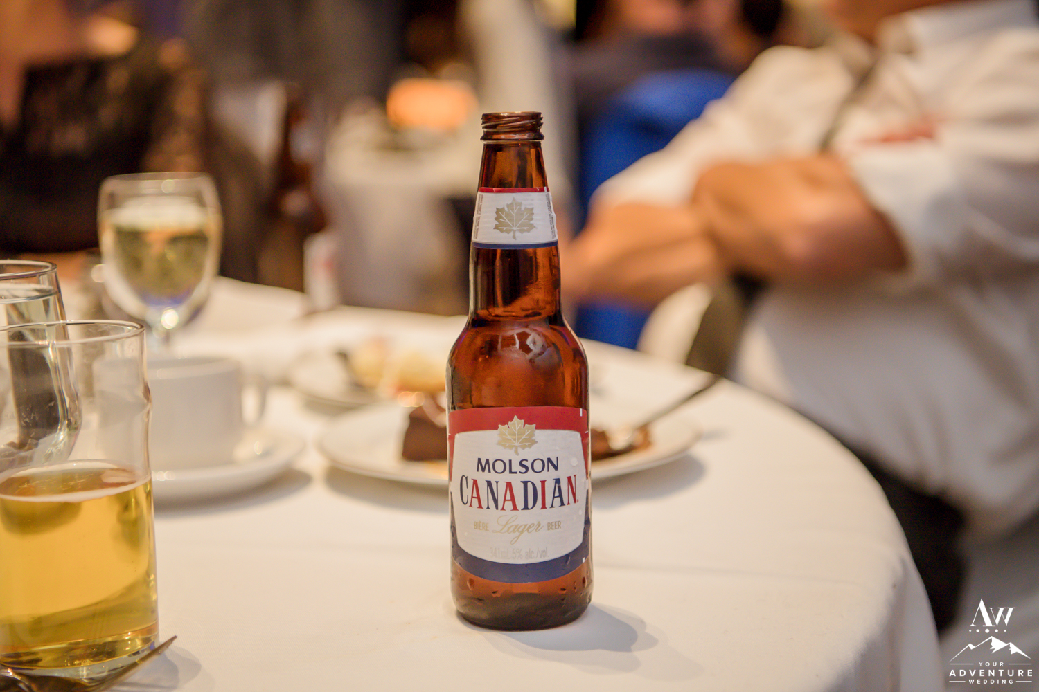 Canadian Adventure Wedding Reception