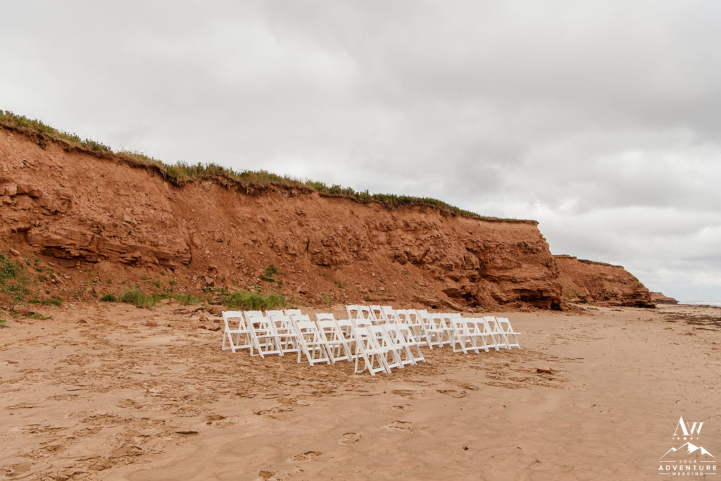 Wedding Ceremony at Thunder Cove PEI