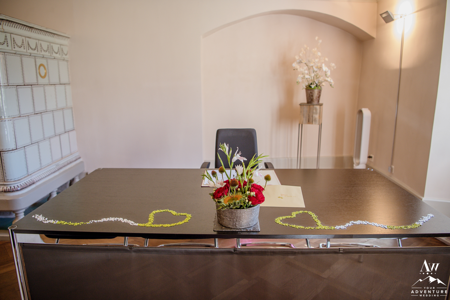 Switzerland Legal Ceremony Location Decoration