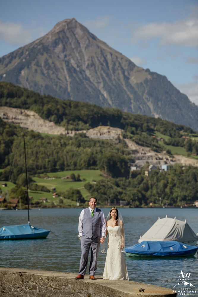 Elopement Photos in Interlaken Switzerland