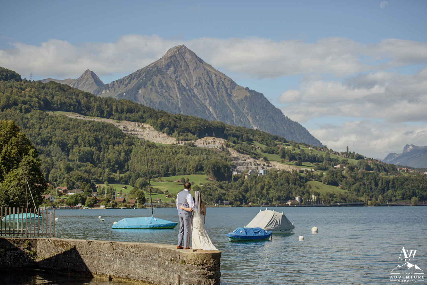 Interlaken Switzerland Elopement Photo