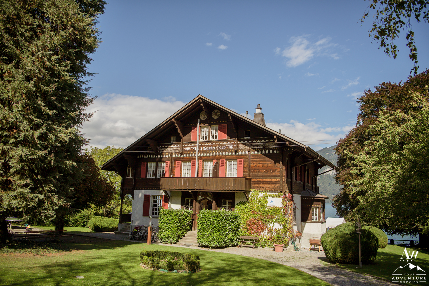 Traditional House in Interlaken Switzerland