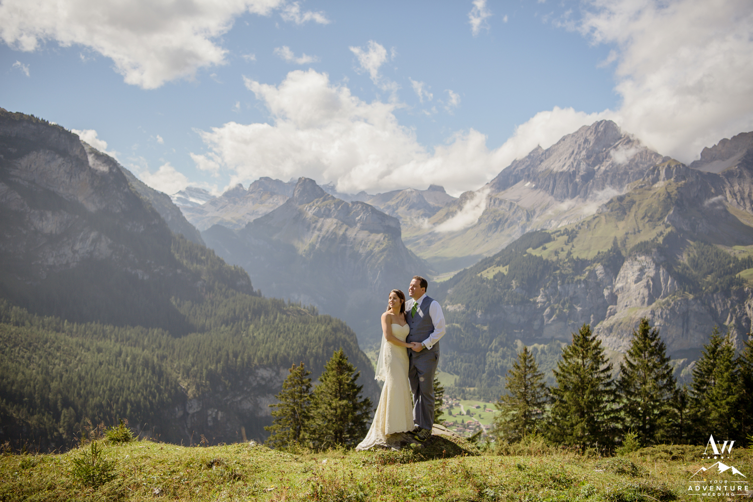 Swiss Alps Wedding Photos