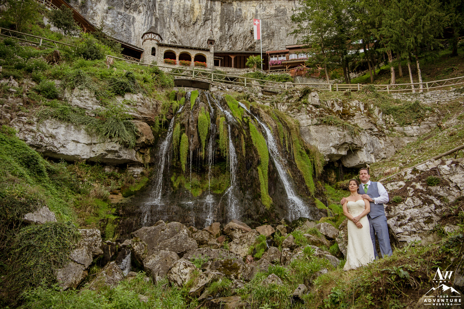 st beatus cave Wedding in switzerland