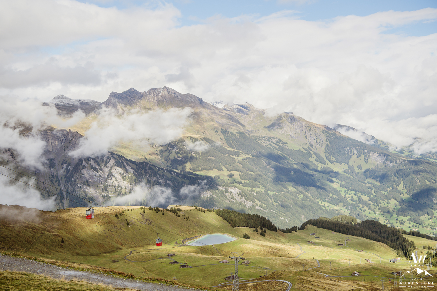 The view from Männlichen Summit