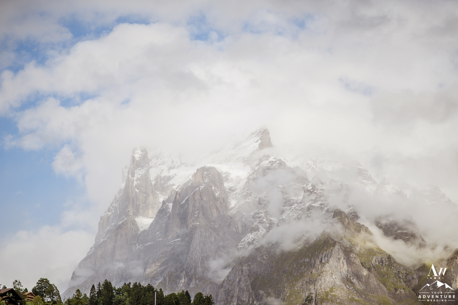Switzerland Mountain Wedding Photos