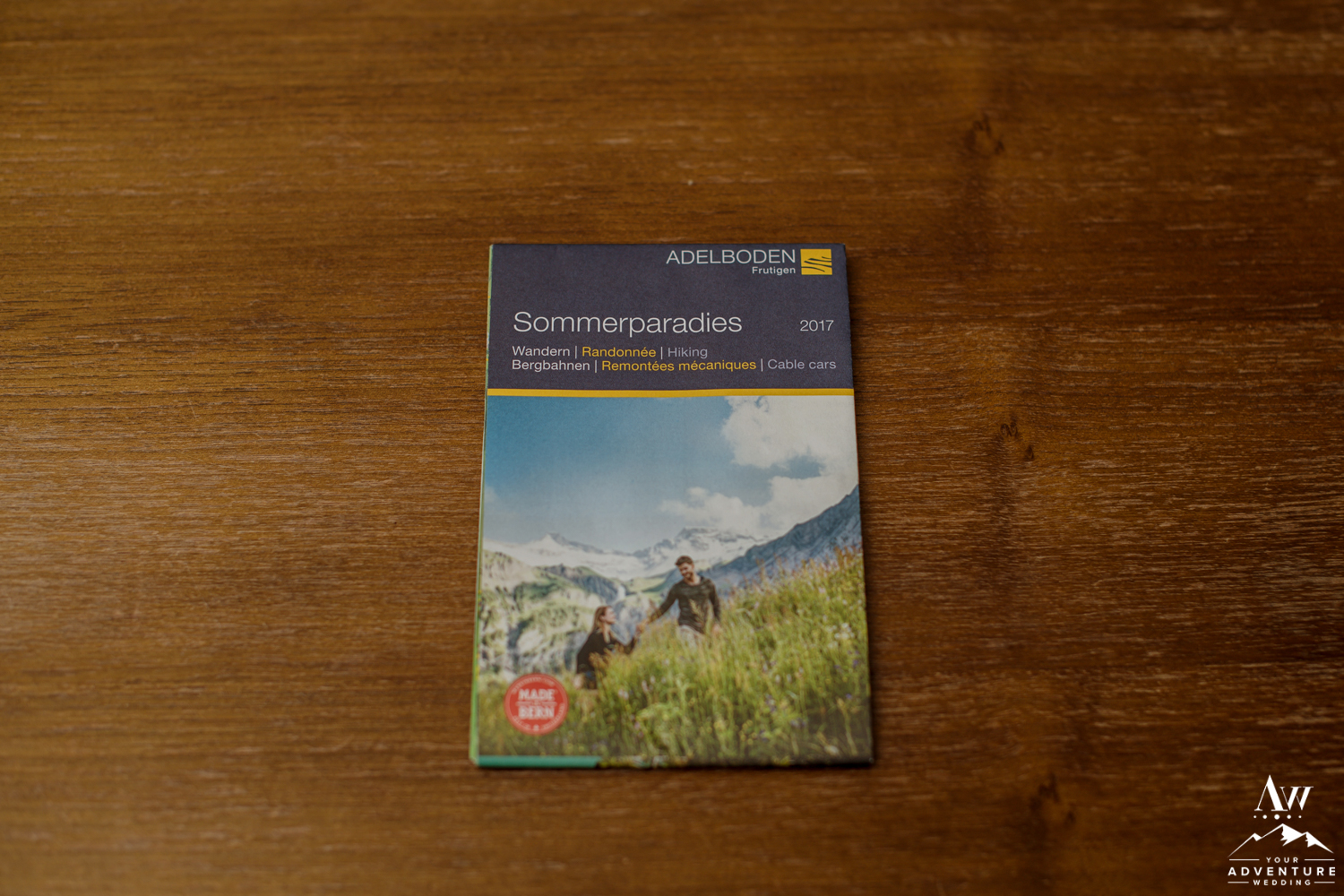 adelboden switzerland wedding map from the Cambrian Hotel