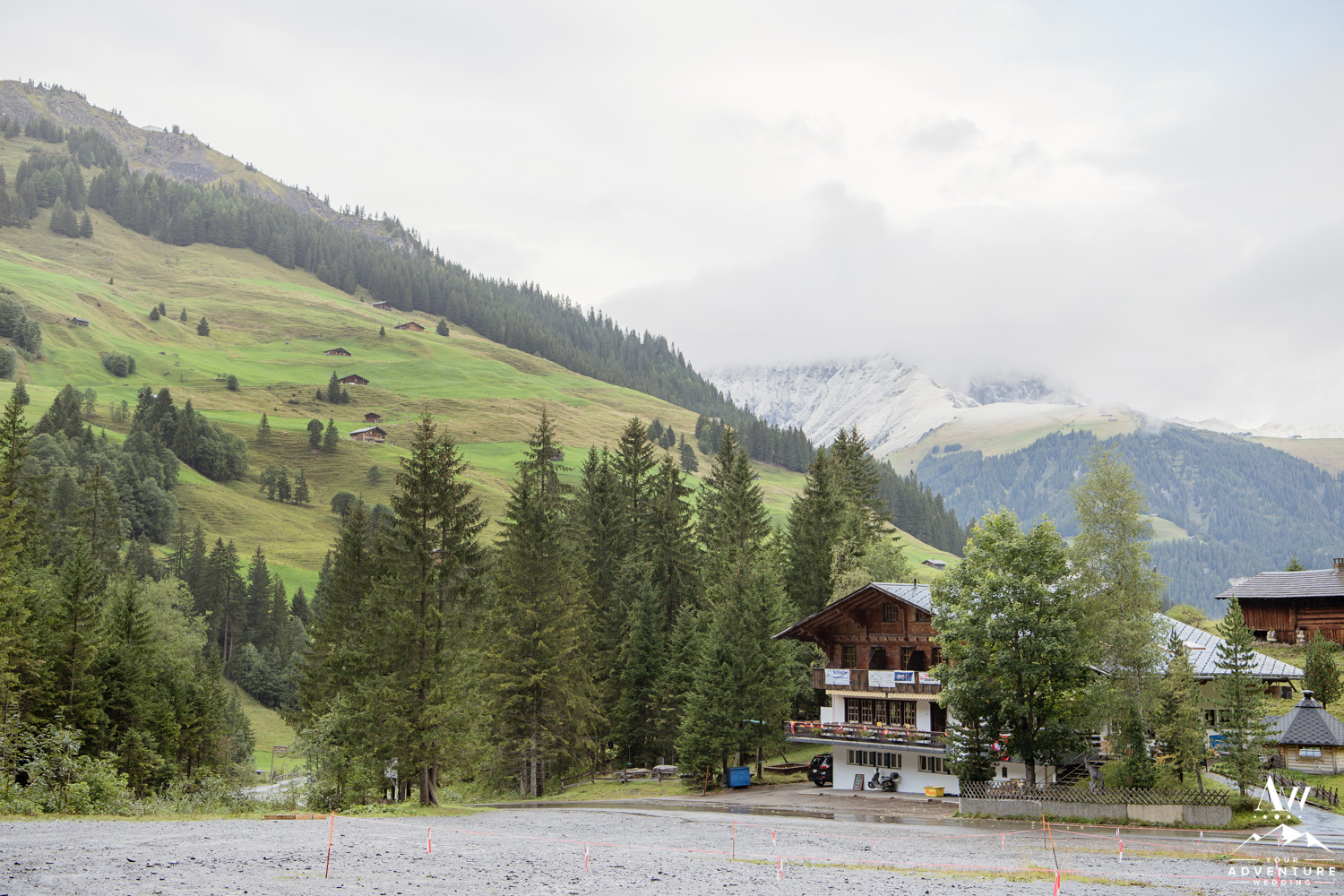 Engstligenalp Switzerland Mountain Lift Access Point