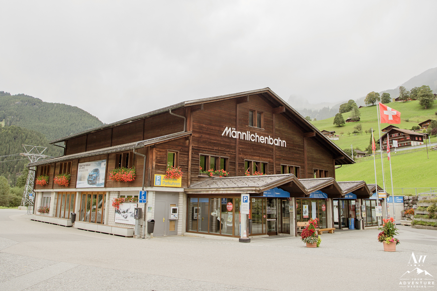 Männlichen Summit Wedding Starting Point to Lift