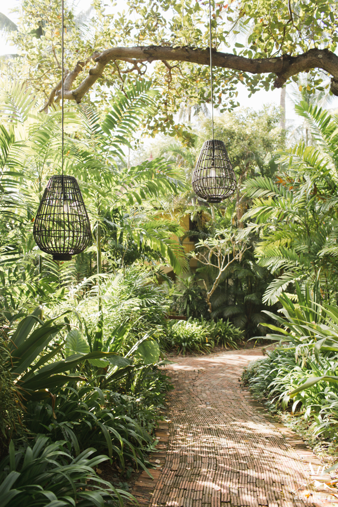 The grounds of Rayavadee Resort