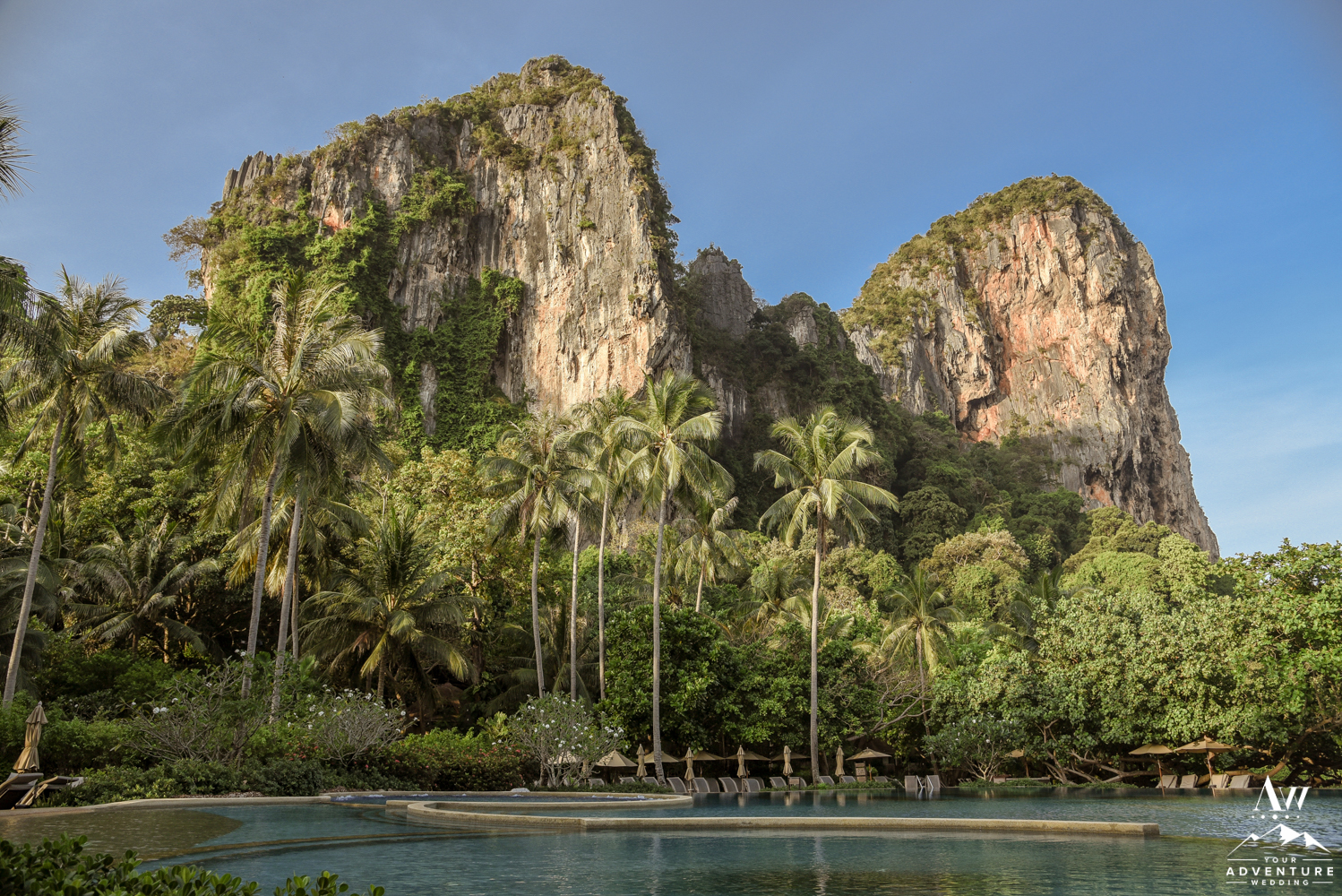 The Pool at Rayavadee Luxury Resort Krabi Thailand