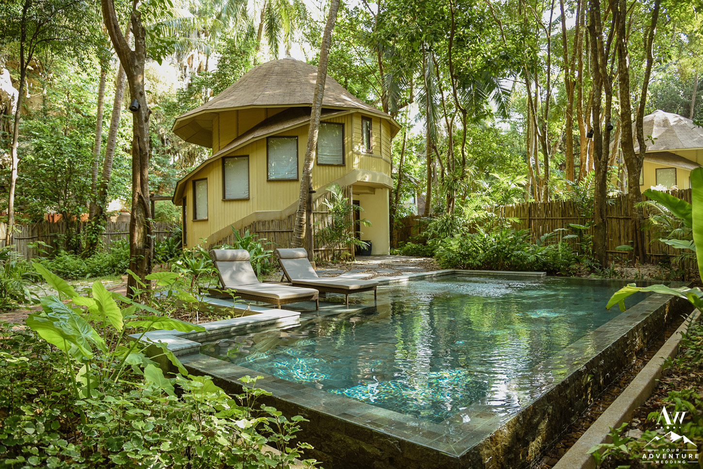 Hydro Pool Villa at Rayavadee Wedding Location