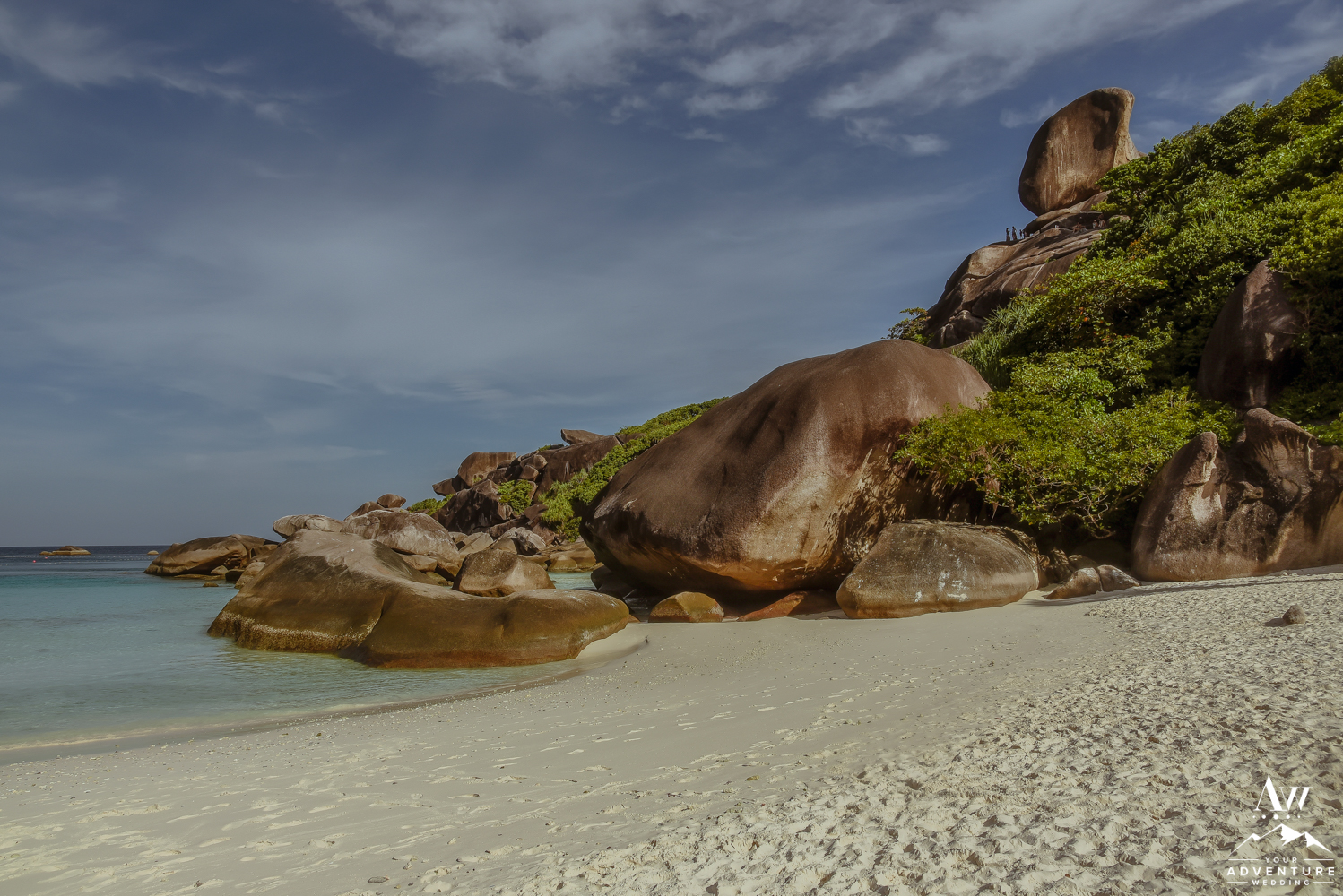 White Beach on the Similan Islands Thailand