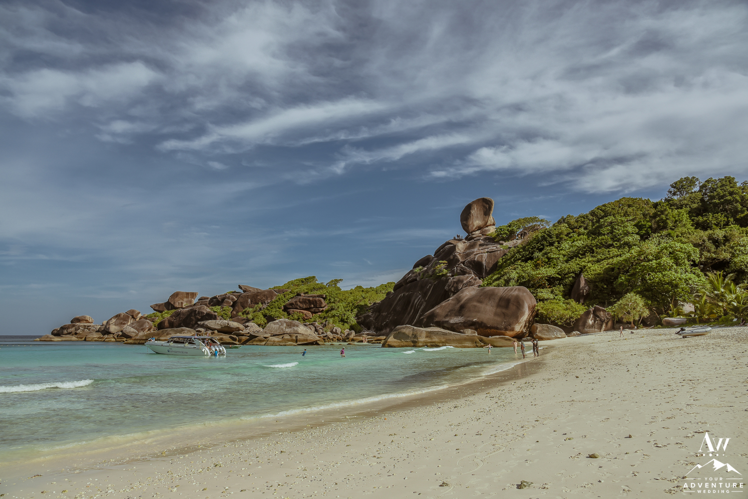 The Beach in the Similan Islands Thailand