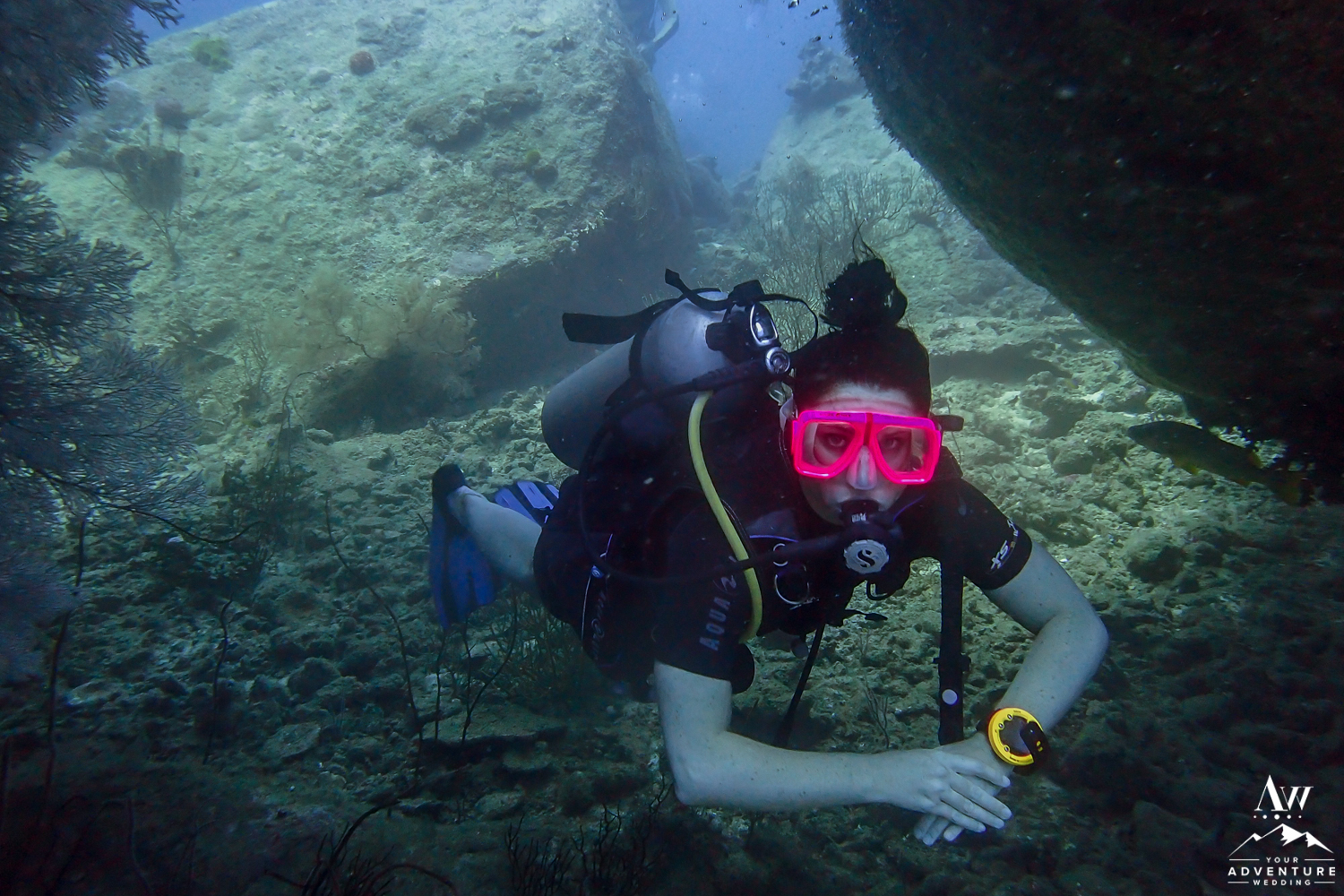 Scuba Diving in the Similan Islands Thailand