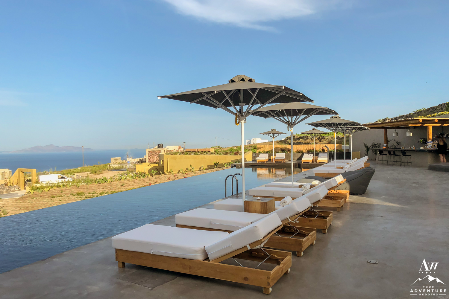 Andronis Concept Wellness Resort Wedding Pool Area