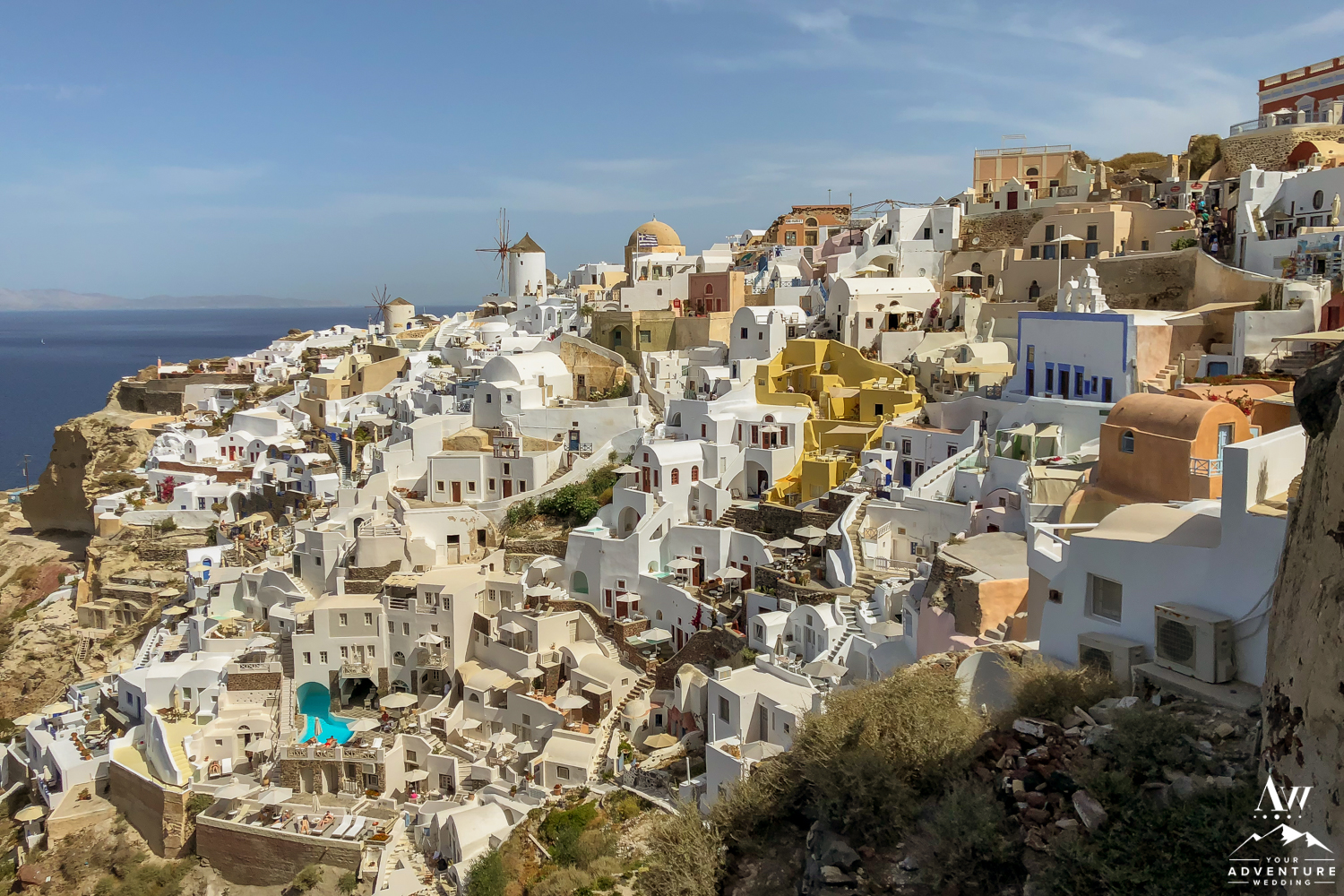 Santorini Greece Wedding Location