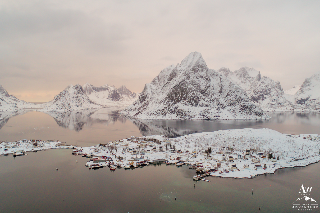Reine Norway at Sunset