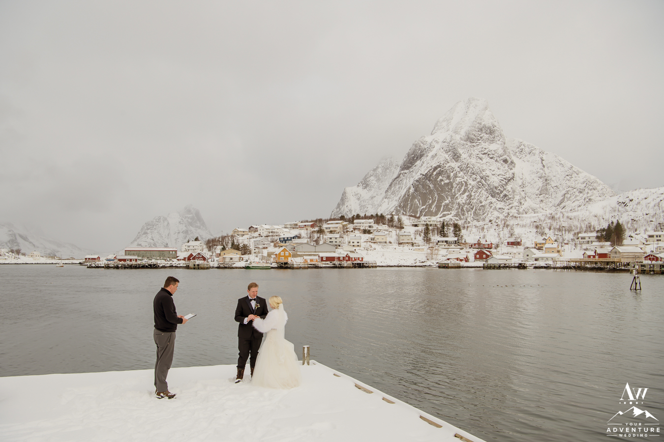 Lofoten Islands Elopement Ceremony
