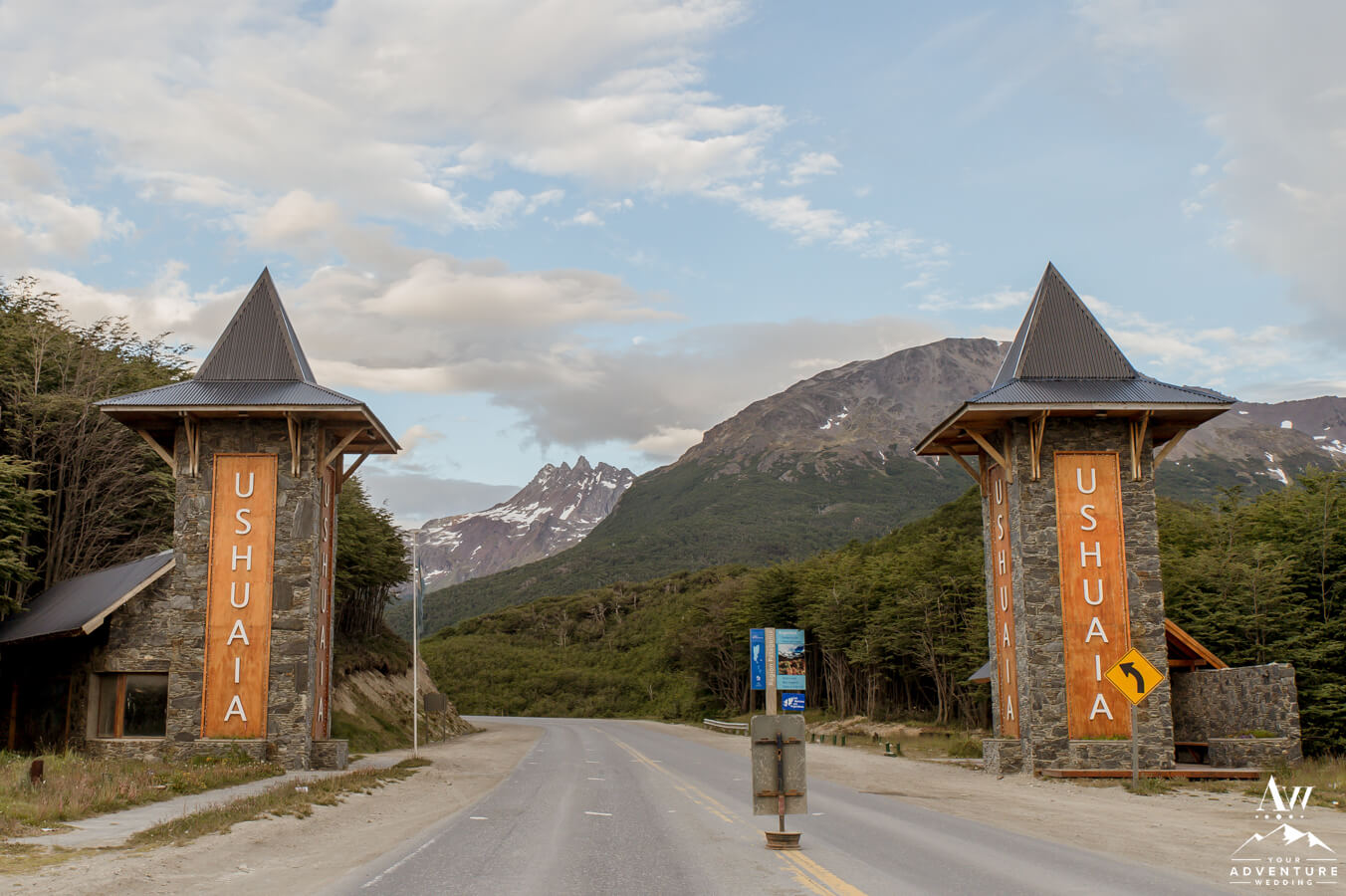 Entrance to ushuaia Argentina