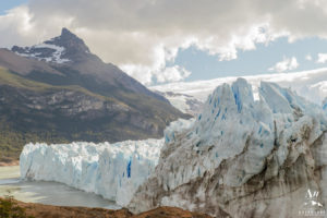 'Patagonian elopement at a glacier