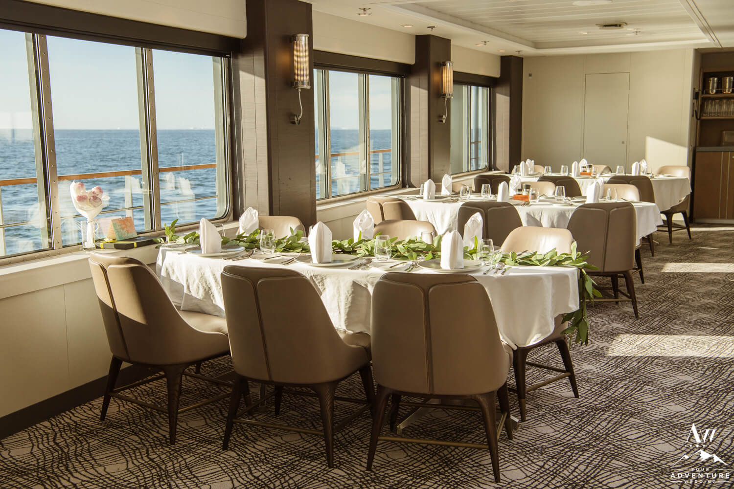Antarctica Wedding Reception Table
