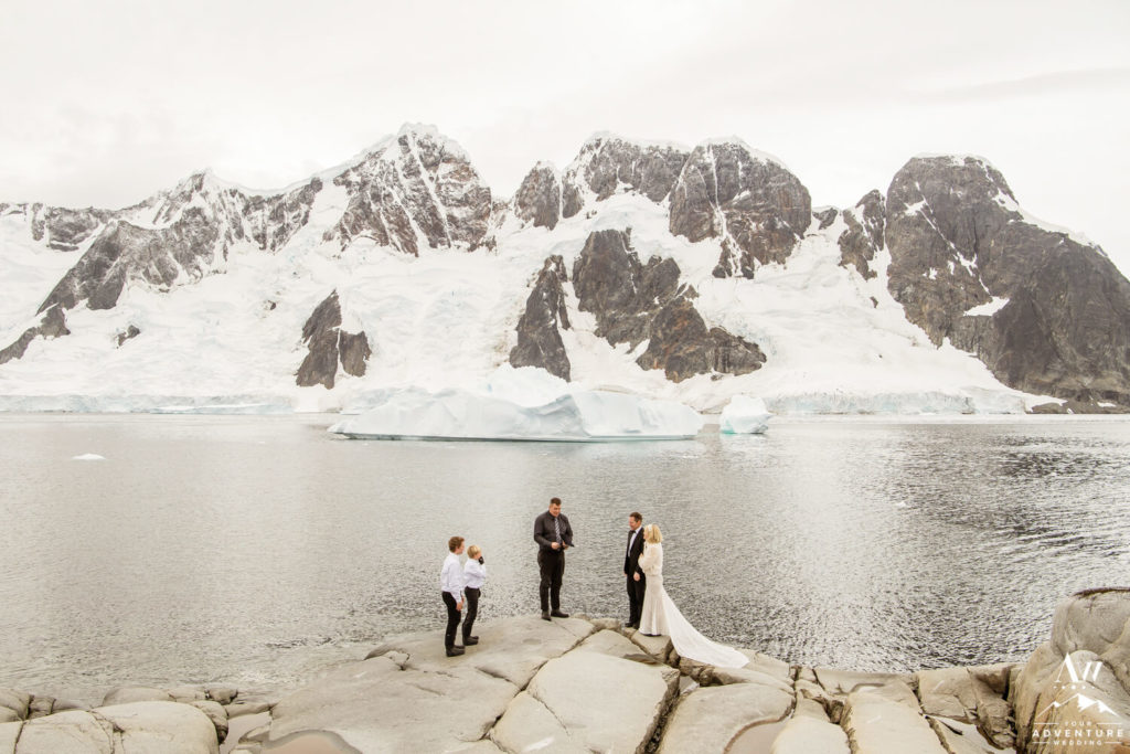 Antarctica Wedding Expedition Ceremony