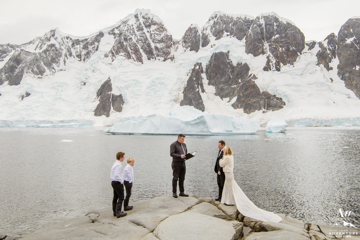 Legal Antarctica Wedding Expedition Ceremony