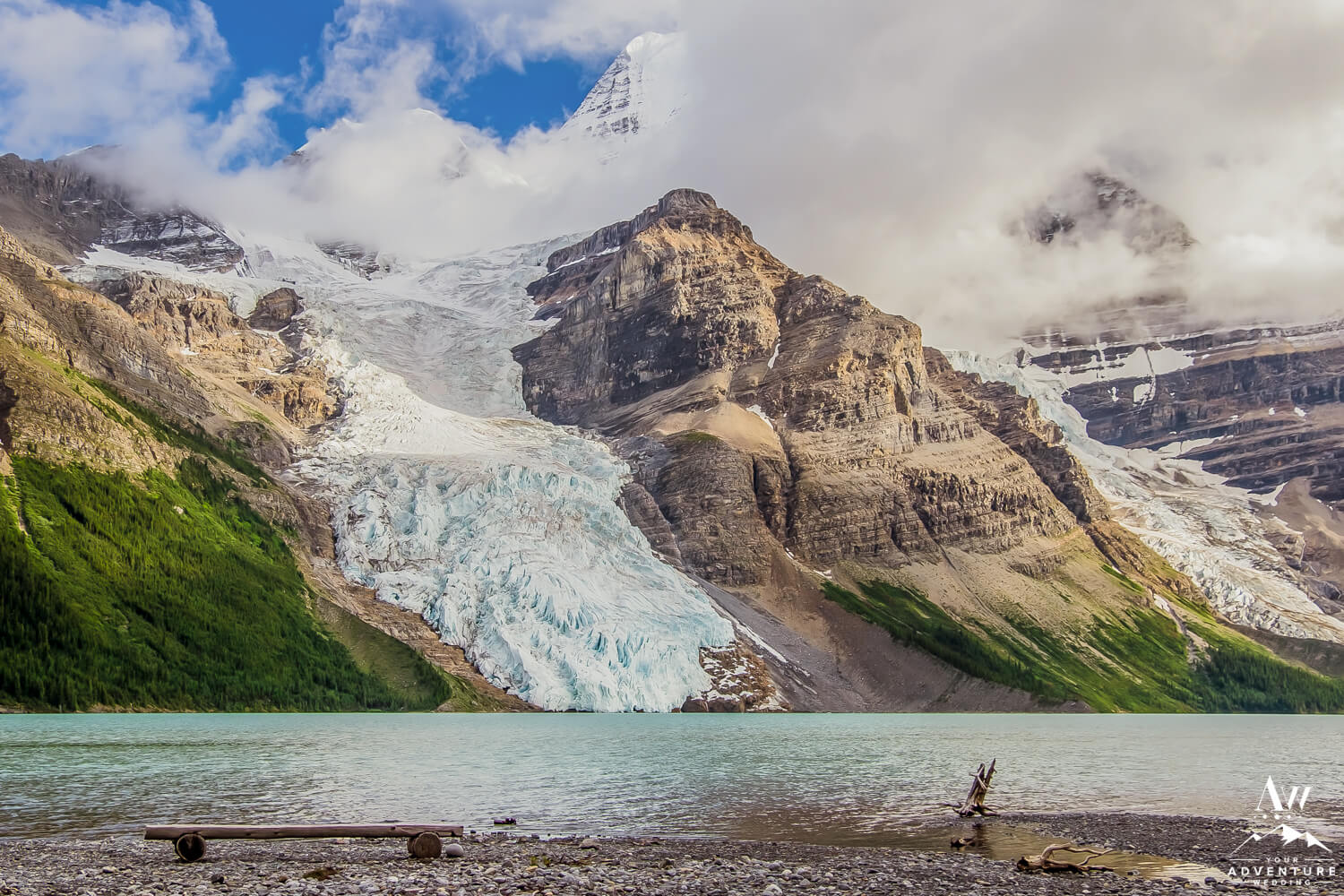 Berg Lake Canada Elopement Location